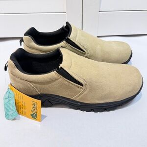Denali Suede Slip On Hiking Shoes Trail Outdoor NatureTex 70 Womens 7.5